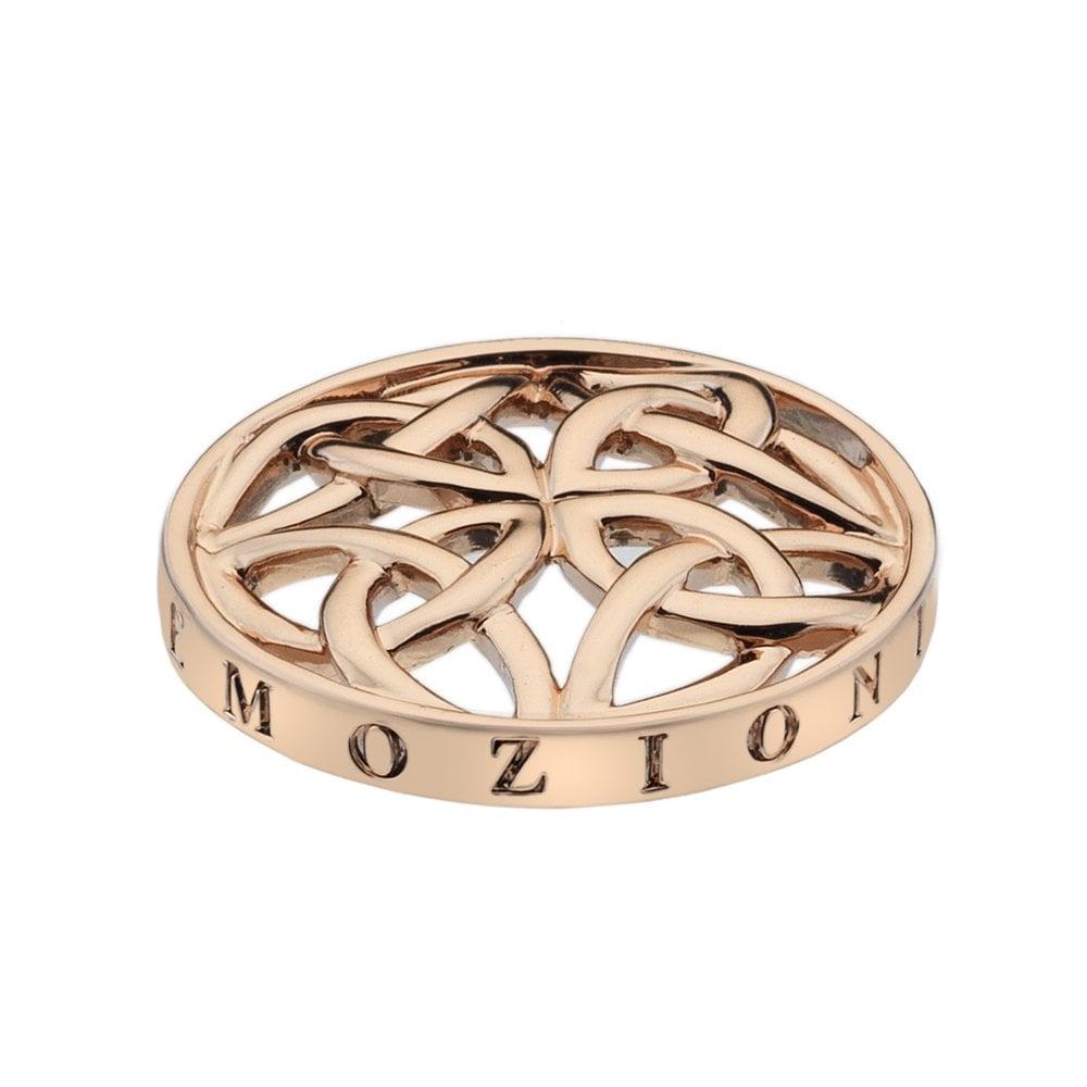 Emozioni Kindness and Wisdom Rose Gold Plated Coin