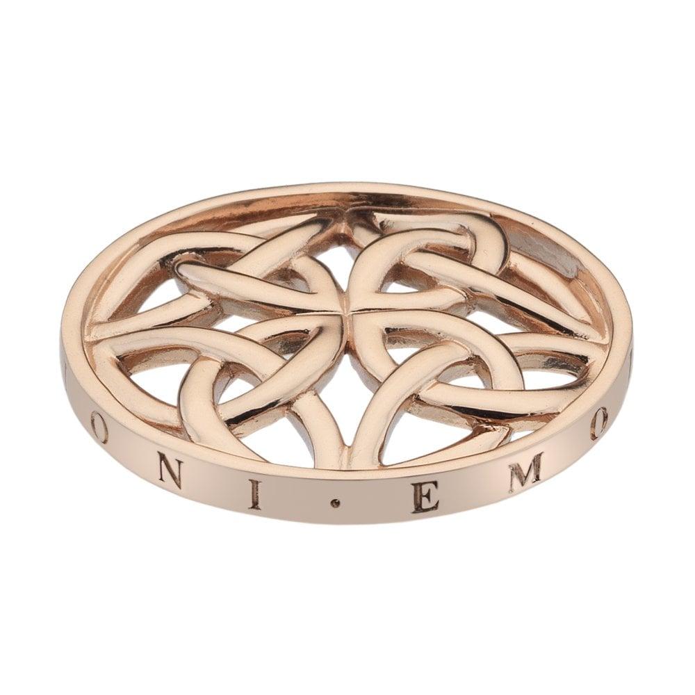 Emozioni Kindness and Wisdom Rose Gold Plated Coin