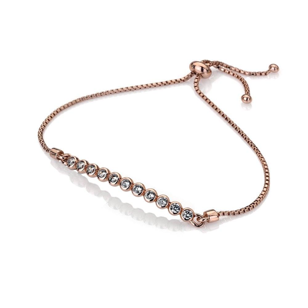 Emozioni Luminoso Bracelet, Rose Gold Plate