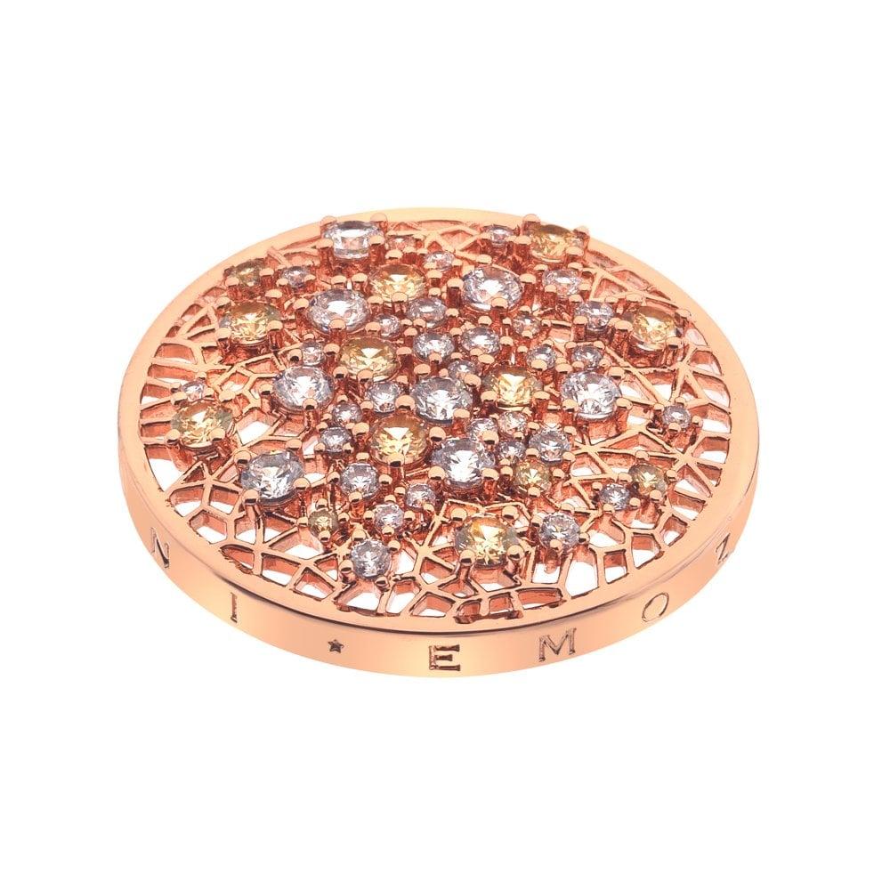 Emozioni Mattina Champagne Coin - Rose Gold Plate