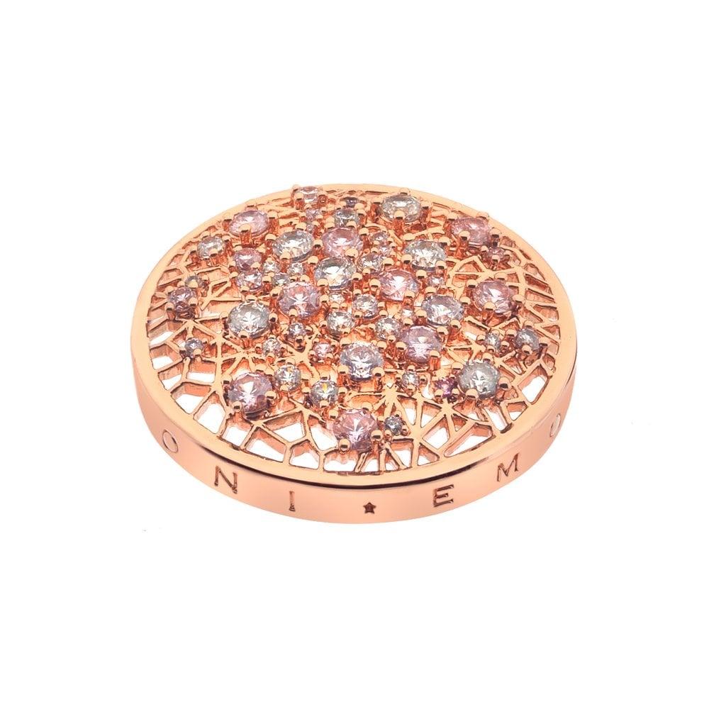 Emozioni Mattina Pink Coin - Rose Gold Plate
