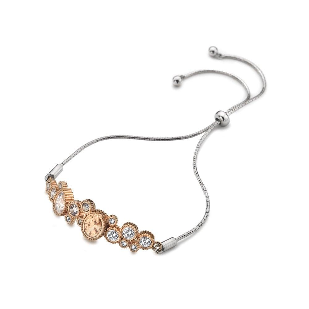 Emozioni Purity and Loyalty Bracelet, Rose Gold Plated