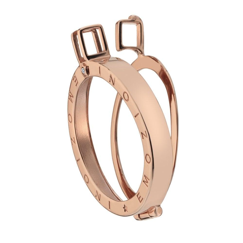 Emozioni Rose Gold Plated Sterling Silver Coin Keeper