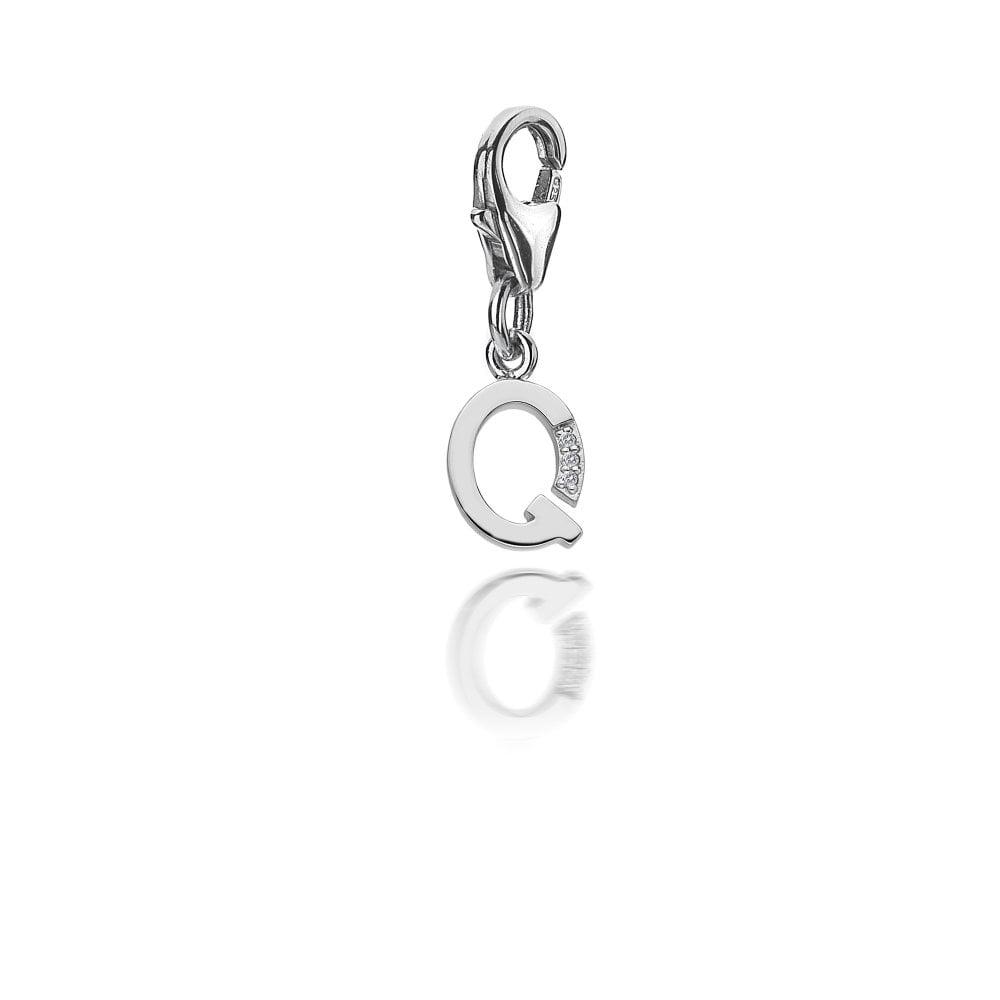 Diamond Letters 'Q & Apos; Charm