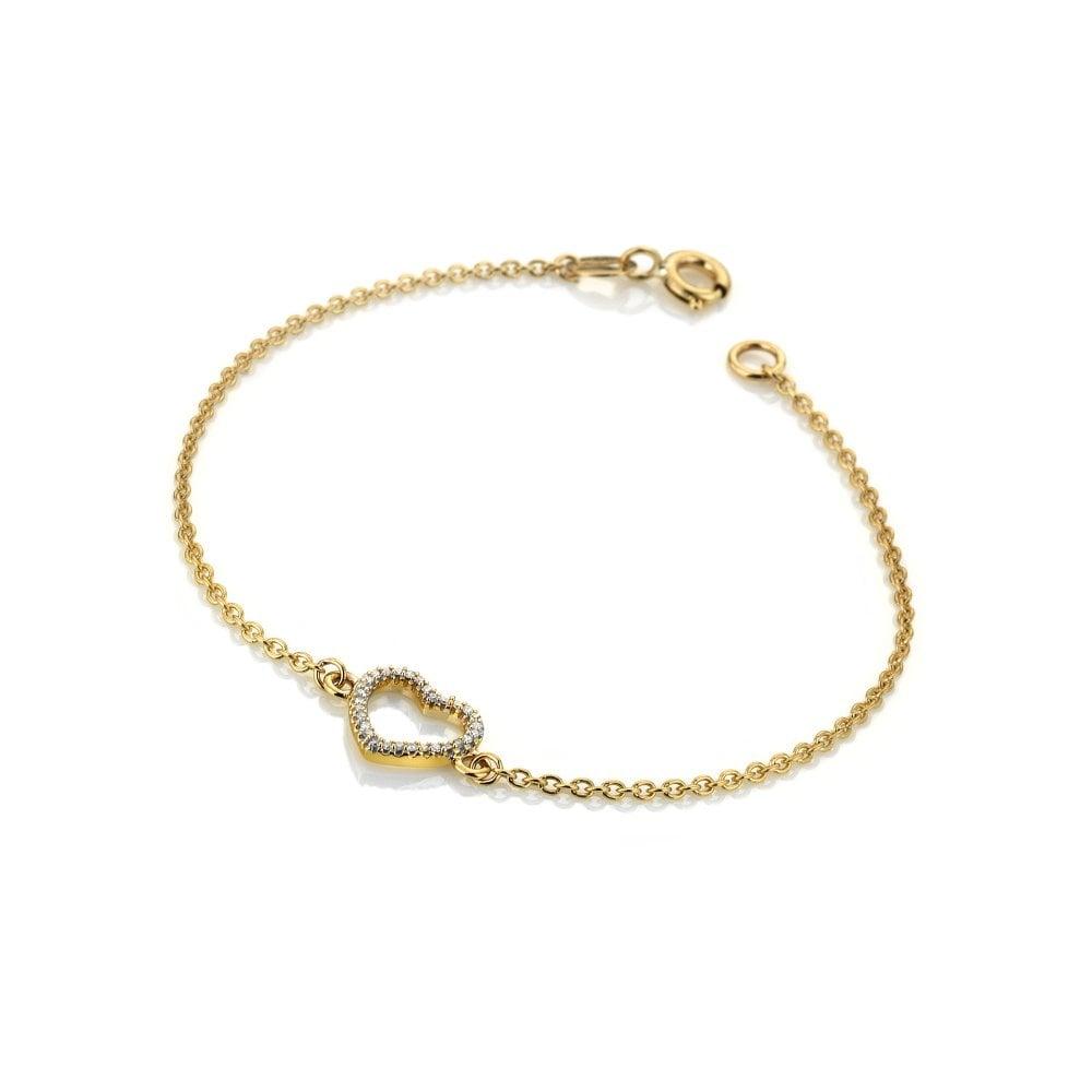 Gold Ripple Bracelet, 9ct Yellow Gold
