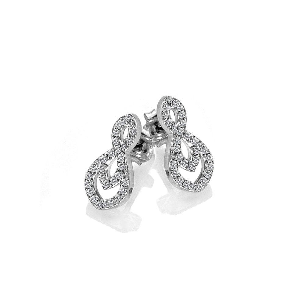 Harmony White Topaz Earrings