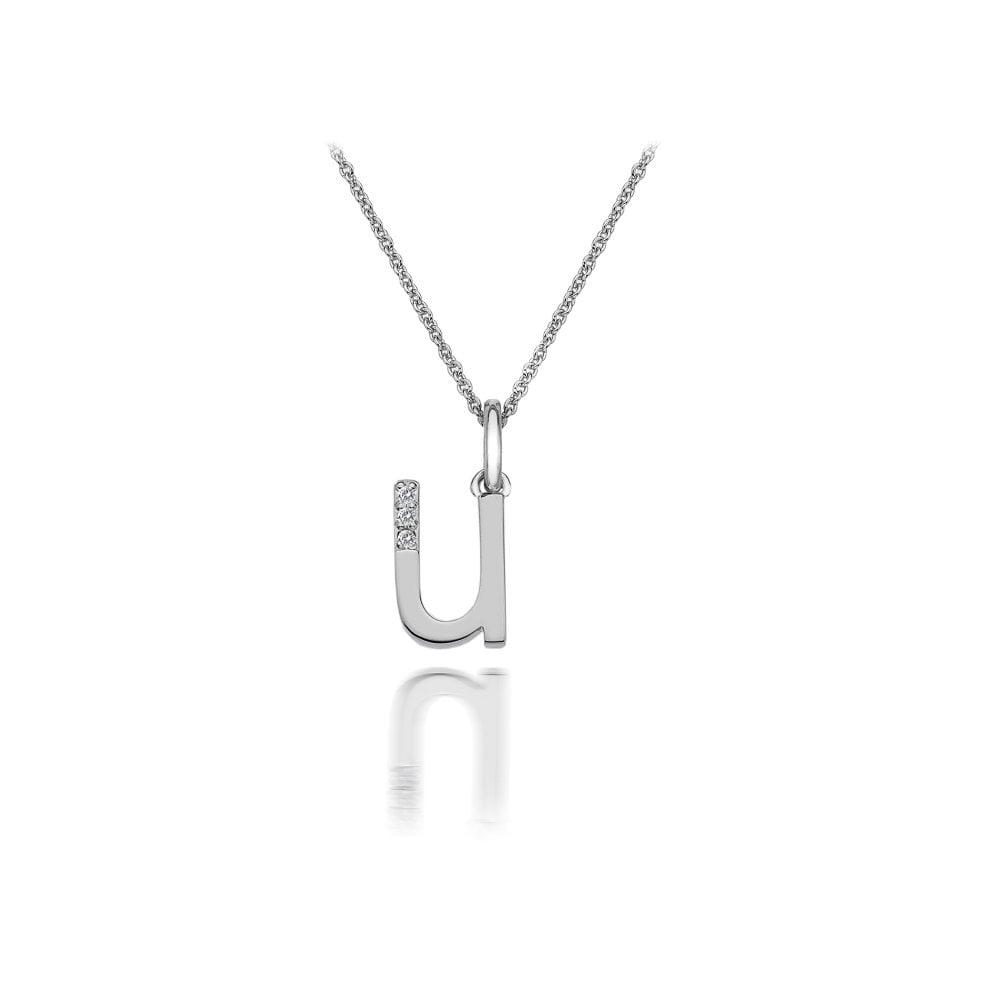 Letter U Pendant