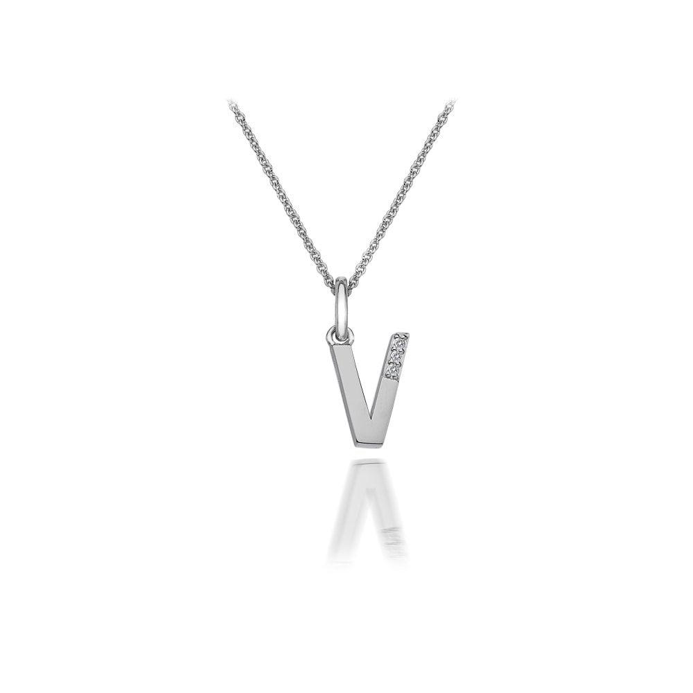 Letter V Pendant