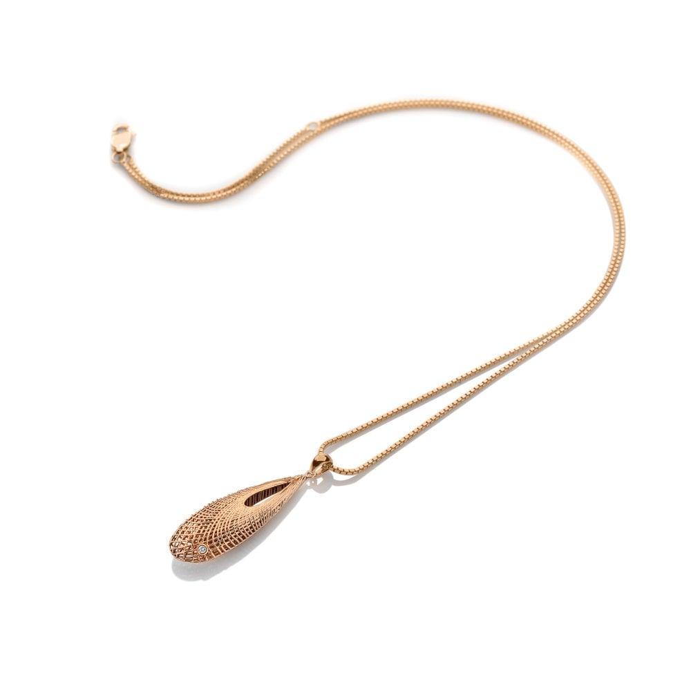 Quest Filigree Teardrop Pendant