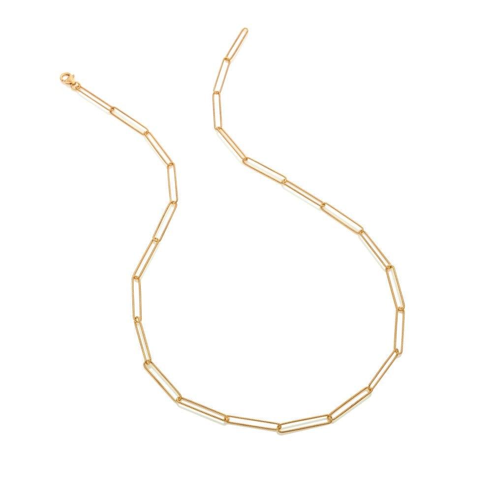 X Jac Jossa Embrace Twisted Wired Chain