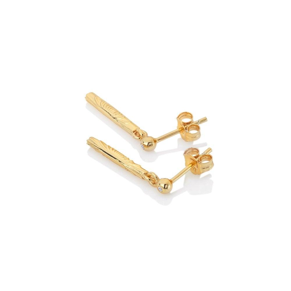 Jac Jossa Hope Bar Drop Earrings