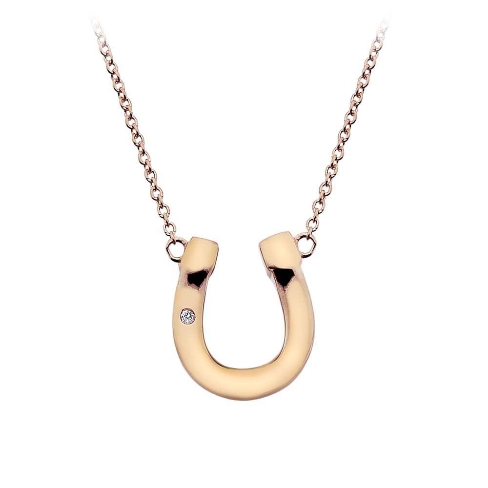 Lucky Necklace, Rose Gold Plated