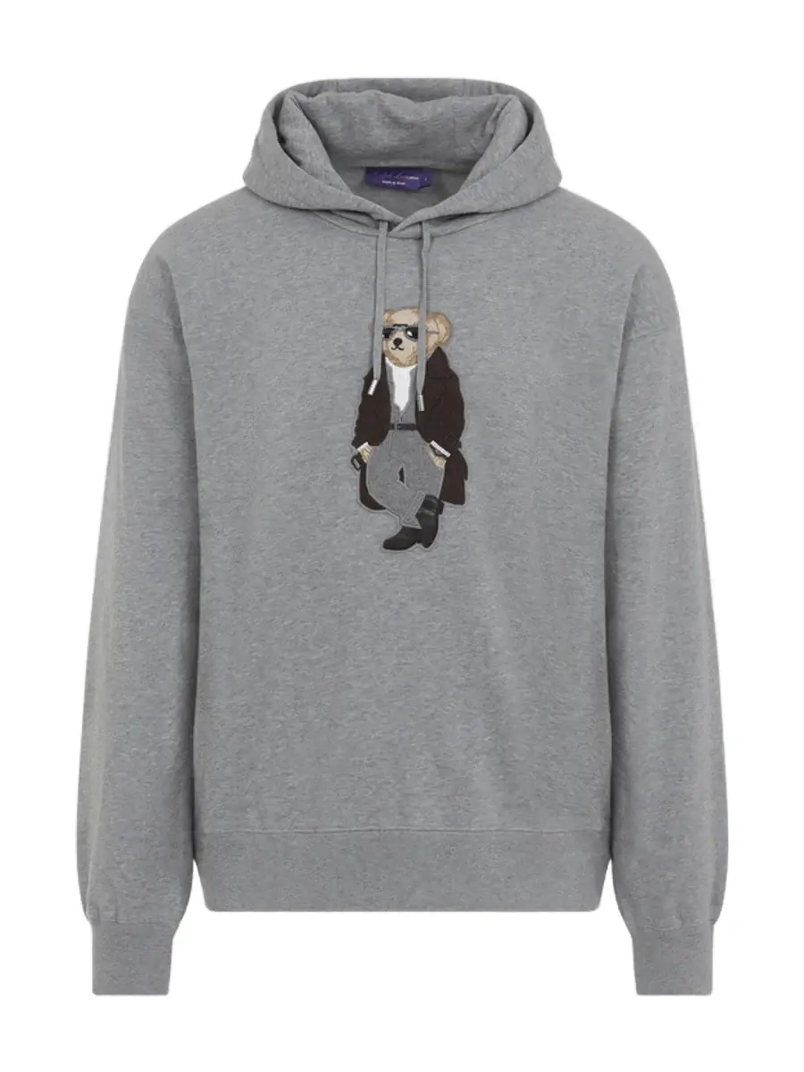 Purple Label Bear Hoodie