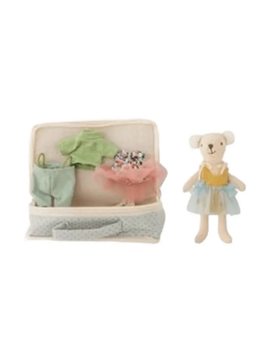 Lara Plush Toy with Accessories, 6-Piece