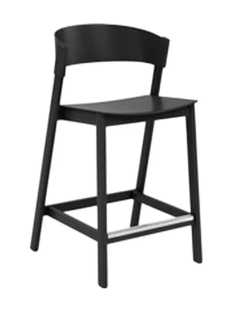 Cover Stool 65 cm in Black