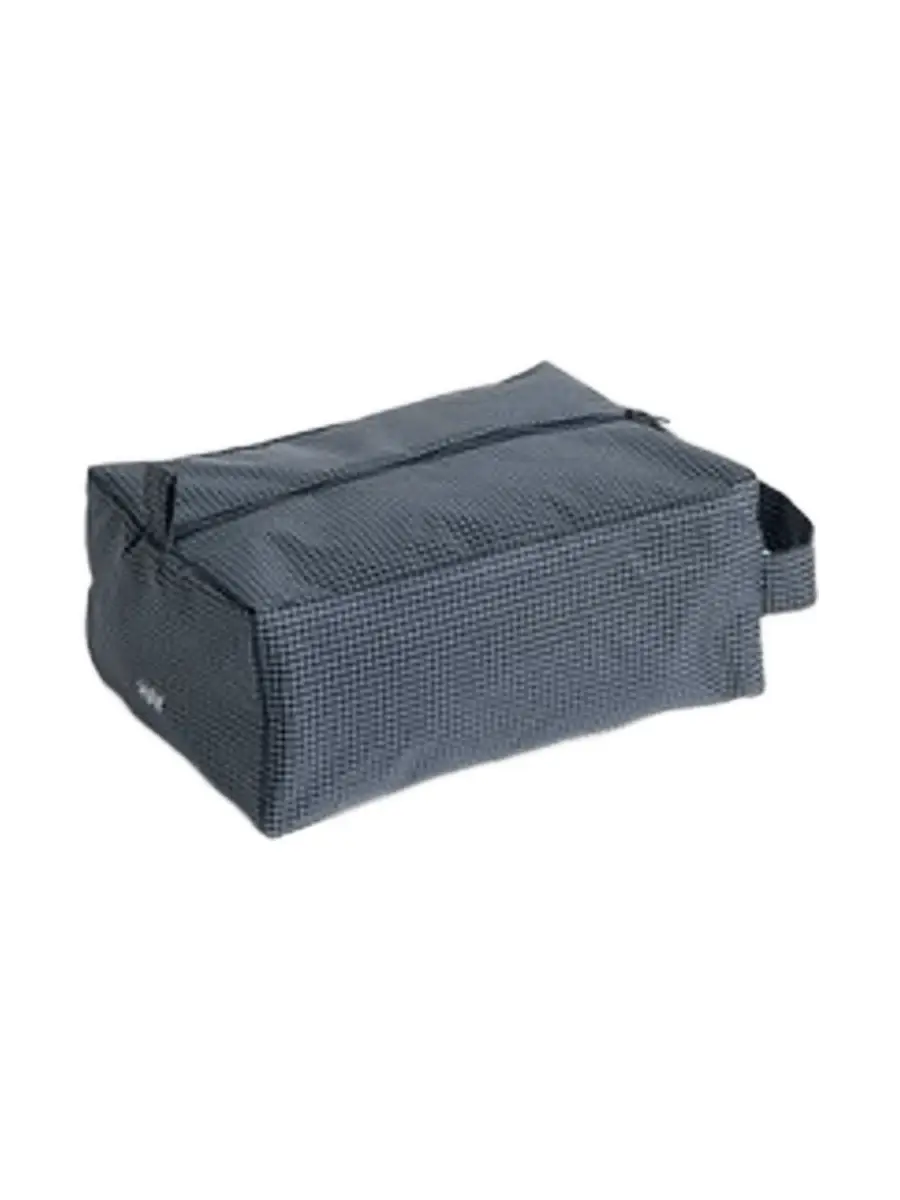 Kulturbeutel Grid Wash S, Marineblau