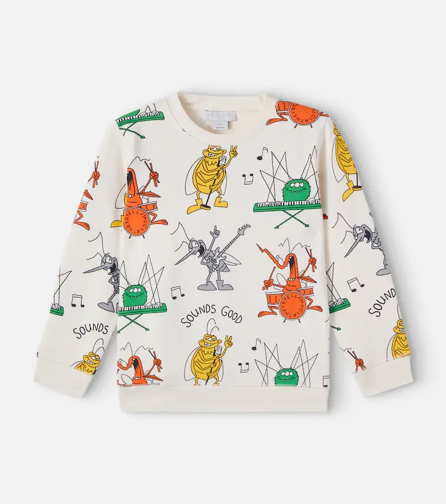 Stella McCartney Kids Printed Cotton Jersey Sweatshirt