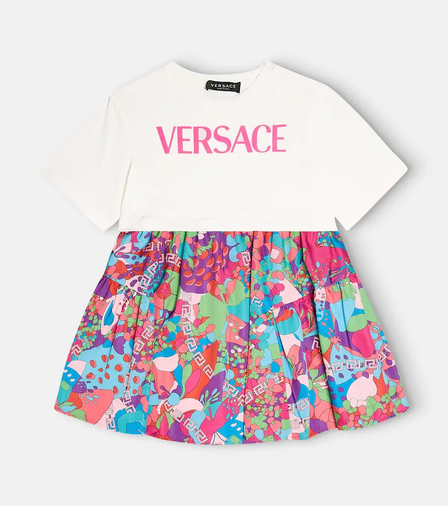 Versace Kids Floral Summer Dress