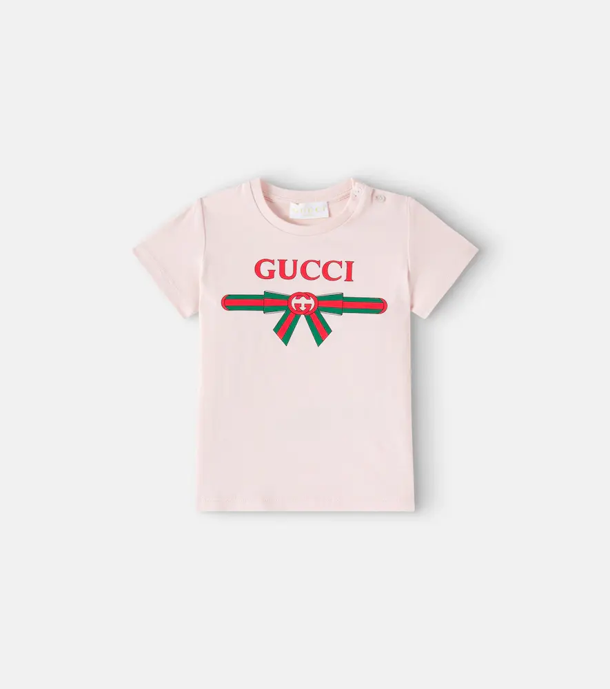 Gucci Kids Baby Printed Cotton Jersey T-shirt