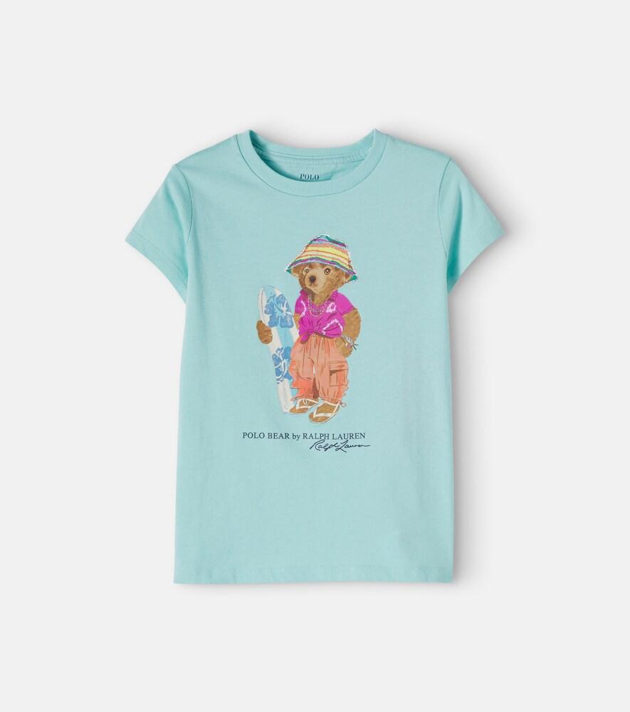 Polo Ralph Lauren Kids Polo Bear Cotton Jersey T-shirt