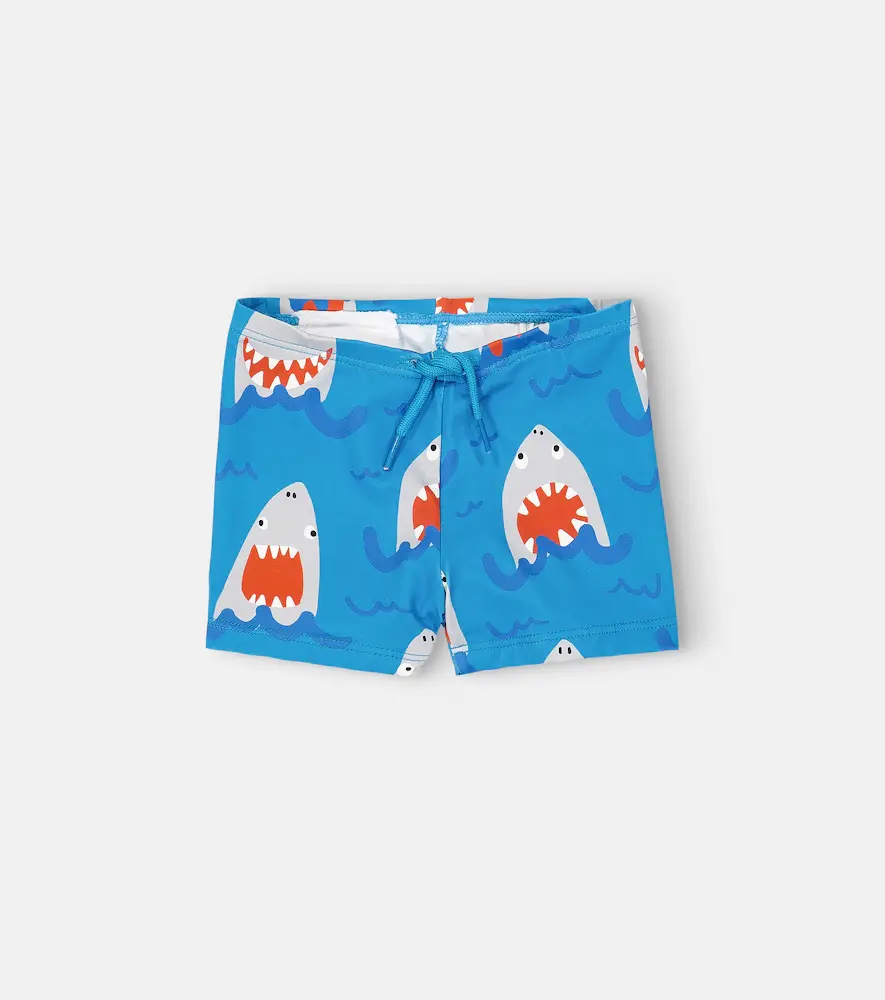 Stella McCartney Kids Baby Printed Swim Trunks