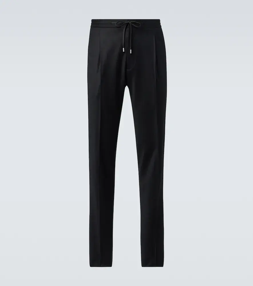 Wool and Cashmere Pants