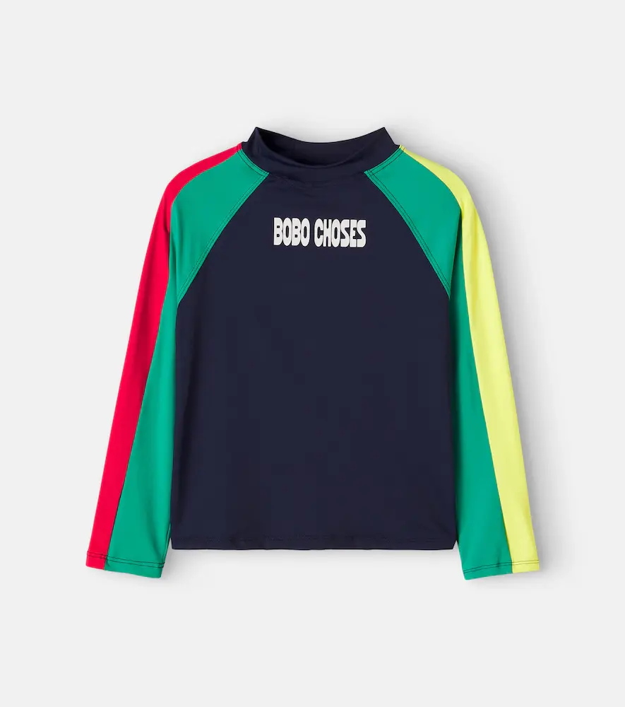 Bobo Choses Bobo Choses Colorblocked Rashguard Top