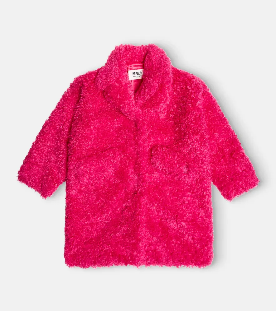 Mm6 Maison Margiela Kids Teddy Coat