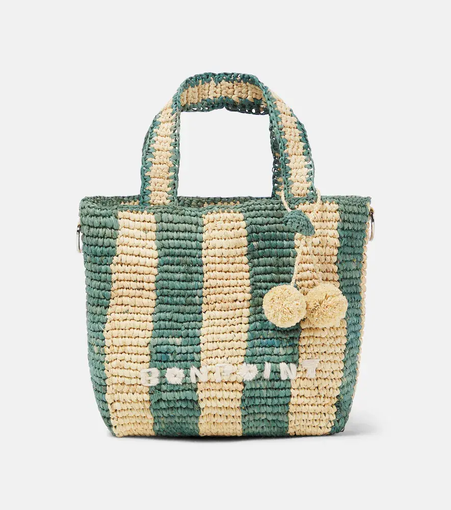 Cabas Raffia Tote Bag
