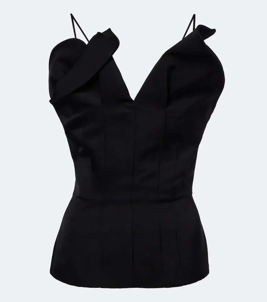Magda Butrym Cotton and Silk Top