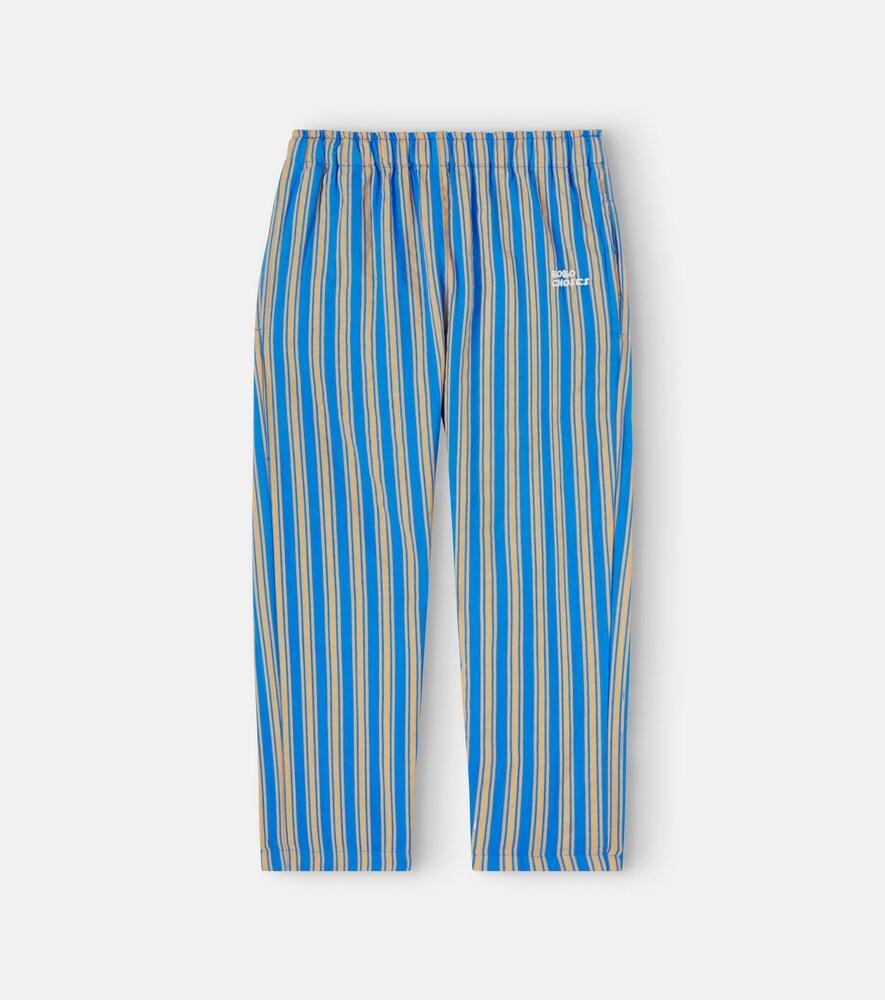 Bobo Choses New Hairline Striped Cotton Pants