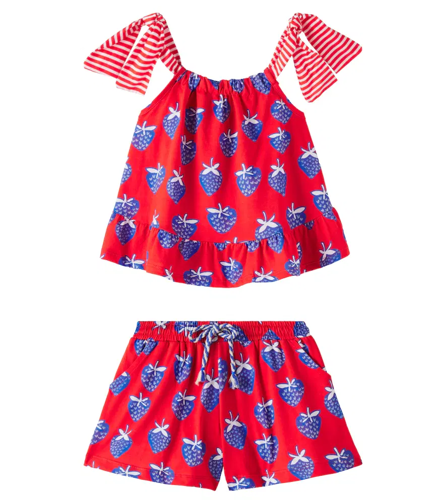 Fabula Silvestre Cotton Top and Shorts Set
