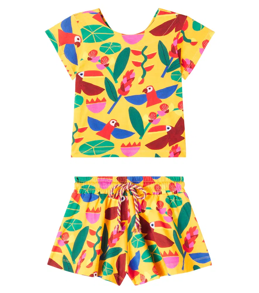 Fabula Cotton Jersey T-shirt and Shorts Set