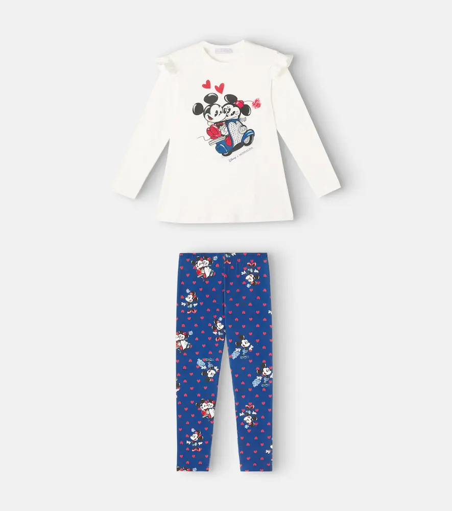 X Disney T-shirt and Leggings Set