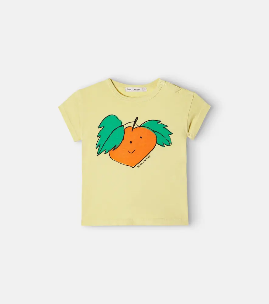 Bobo Choses Baby Curious Turnip Cotton Jersey T-shirt