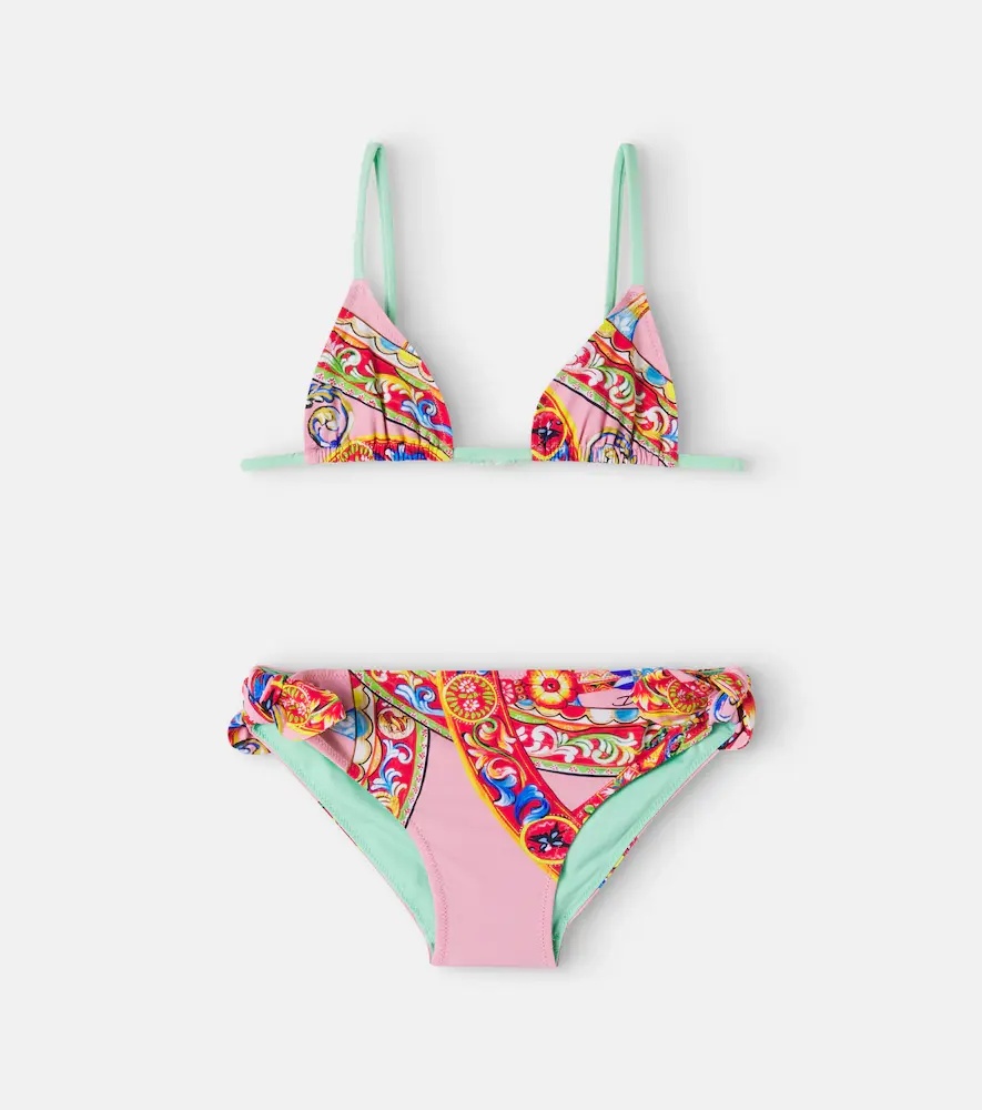 & Gabbana Kids Carretto Bikini