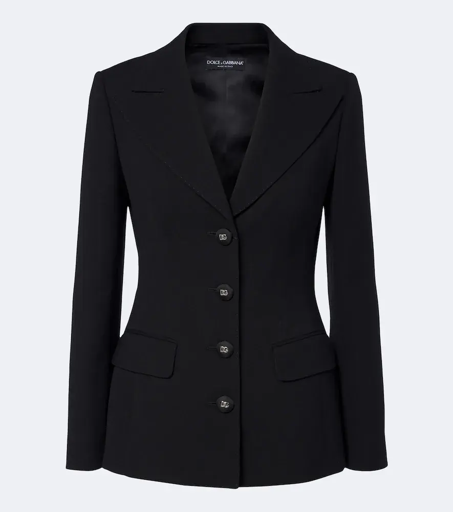 & Gabbana Virgin Wool Blazer