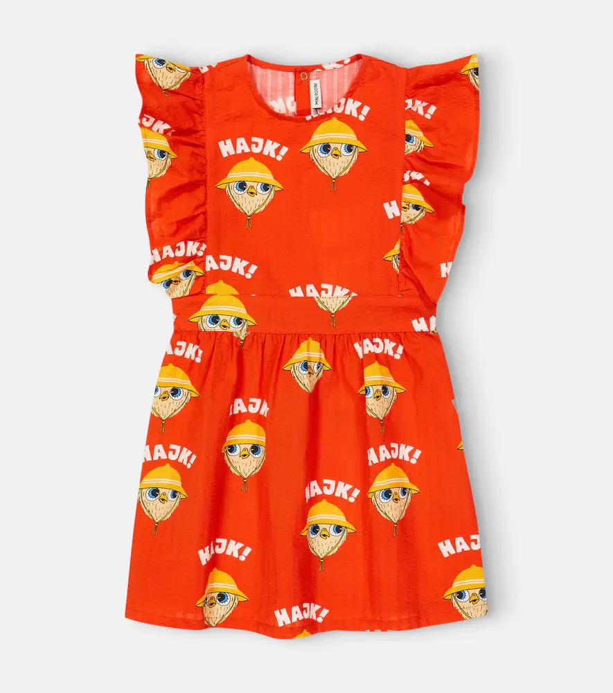 Mini Rodini Ruffled Cotton Dress