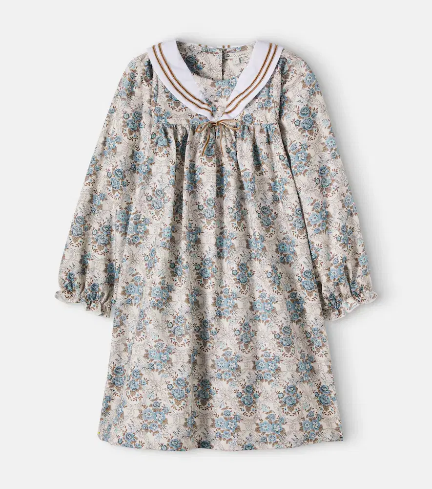 Bebe Organic Catherine Floral Cotton Dress